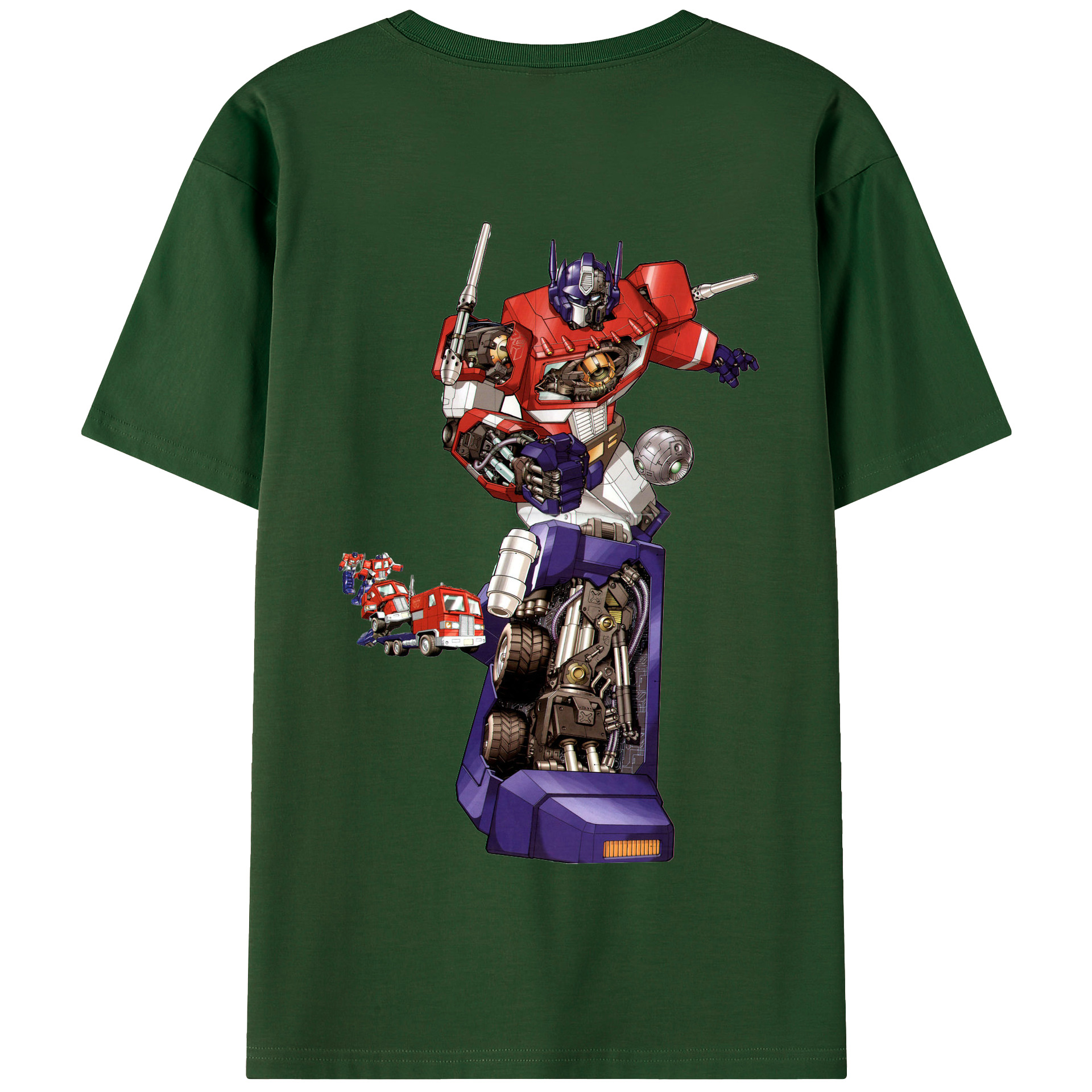 （画像用）  綿100％半袖Tシャツ（背面プリント）